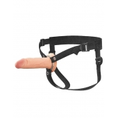 Полый страпон на ремнях 6’’ Hollow Silicone Strap-on - Pipedream - купить с доставкой в Новошахтинске