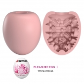 Розовый мастурбатор-яйцо Pleasure Egg I - Baile - в Новошахтинске купить с доставкой