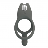 Серое эрекционное виброкольцо Dwayne - Baile - в Новошахтинске купить с доставкой