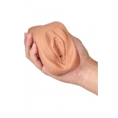 Маструбатор-вагина с вибрацией Soft   Wet Renata Realistic Tan Masturbator - Blush Novelties - в Новошахтинске купить с доставкой