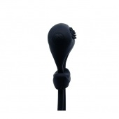 Чёрное лассо на пенис с вибрацией - Baile - в Новошахтинске купить с доставкой