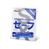 Презерватив Sagami Xtreme Ultrasafe с двойным количеством смазки - 1 шт. - Sagami - купить с доставкой в Новошахтинске