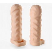 Телесная насадка-удлинитель Kleon - 15 см. - Sitabella - в Новошахтинске купить с доставкой
