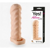 Телесная насадка-удлинитель Kleon - 15 см. - Sitabella - в Новошахтинске купить с доставкой