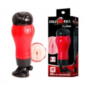 Мастурбатор-вагина  в тубе FLORA с вибрацией - Baile - в Новошахтинске купить с доставкой