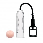 Помпа мужская со вставкой в виде вагины - 25 см. - Baile - в Новошахтинске купить с доставкой