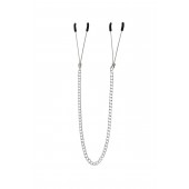 Зажимы на соски «Вилки» на цепочке - Pecado - купить с доставкой в Новошахтинске