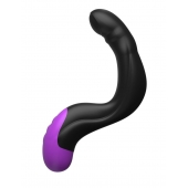 Черно-фиолетовый вибромассажёр простаты Hyper-Pulse P-Spot Massager - Pipedream - в Новошахтинске купить с доставкой