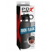 Смуглый мастурбатор-вагина в корпусе-бутылке F*ck Flask - Pipedream - в Новошахтинске купить с доставкой