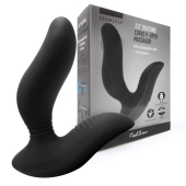 Черный вибромассажер простаты 3,5’’ Curve P-spot Massager - 12 см. - Erokay - в Новошахтинске купить с доставкой