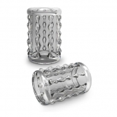 Прозрачная насадка с бороздками STAY HARD COCK SLEEVE 04 CLEAR - Blush Novelties - в Новошахтинске купить с доставкой