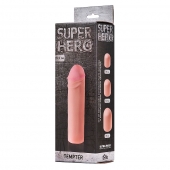 Фаллоудлинитель SUPER HERO Tempter - 16 см. - Lola Games - в Новошахтинске купить с доставкой