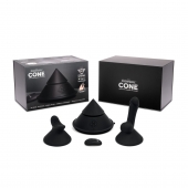 Конусный вибромассажер Cowgirl Cone с 2 насадками - CowGirl - купить с доставкой в Новошахтинске