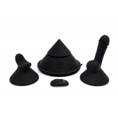Конусный вибромассажер Cowgirl Cone с 2 насадками - CowGirl - купить с доставкой в Новошахтинске