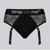 Трусики для фиксации насадок Strap-on-me Harness Lingerie Diva XS - Strap-on-me - купить с доставкой в Новошахтинске