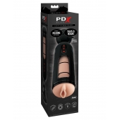Мастурбатор-вагина с вибрацией Vibrating Mega Milker - Pipedream - в Новошахтинске купить с доставкой