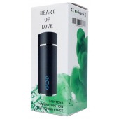 Мастурбатор-вагина с вибрацией Heart Of Love в колбе в форме сердца - Boys of Toys - в Новошахтинске купить с доставкой