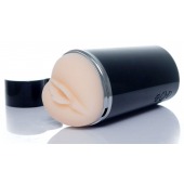 Мастурбатор-вагина с вибрацией Heart Of Love в колбе в форме сердца - Boys of Toys - в Новошахтинске купить с доставкой