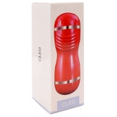 Двусторонний мастурбатор в колбе Cleo - вагина и ротик - Boys of Toys - в Новошахтинске купить с доставкой