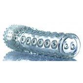 Прозрачная закрытая насадка на пенис - 13,5 см. - Boys of Toys - в Новошахтинске купить с доставкой