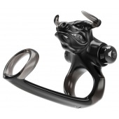 Дымчатая стимулирующая насадка на член Bull Warrior - Baile - в Новошахтинске купить с доставкой