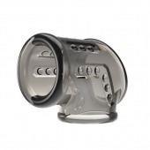 Дымчатая насадка на пенис и мошонку - Baile - в Новошахтинске купить с доставкой