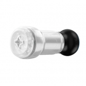 Набор PowerBlow   Feel Pocket Stroker Crystal: мастурбатор и интерактивная насадка - Kiiroo - в Новошахтинске купить с доставкой