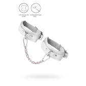 Белые мини-оковы со скруглёнными углами - Pecado - купить с доставкой в Новошахтинске