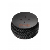 Черная веревка для шибари на катушке - 5 м. - Pecado - купить с доставкой в Новошахтинске