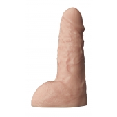 Телесный фаллоудлинитель с мошонкой Cock Next - 19 см. - LOVETOY (А-Полимер) - в Новошахтинске купить с доставкой