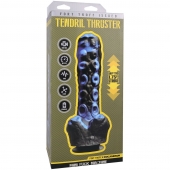 Черно-синяя мини-машина на присоске Tendril Thruster - 21,6 см. - Doc Johnson - купить с доставкой в Новошахтинске