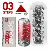 Мастурбатор Tenga Spinner DX 03 Steps - Tenga - в Новошахтинске купить с доставкой