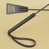 Черный кожаный стек «Сириус» - 60 см. - Sitabella - купить с доставкой в Новошахтинске