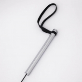 Черный стек с металлической ручкой - Crazy Handmade - купить с доставкой в Новошахтинске