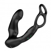 Черный двухмоторный массажер простаты Nexus Simul8 Wave Edition - Nexus Range - в Новошахтинске купить с доставкой