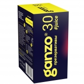 Ароматизированные презервативы Ganzo Juice - 30 шт. - Ganzo - купить с доставкой в Новошахтинске