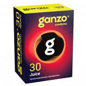 Ароматизированные презервативы Ganzo Juice - 30 шт. - Ganzo - купить с доставкой в Новошахтинске