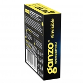 Супертонкие презервативы Ganzo Invisible - 15 шт. - Ganzo - купить с доставкой в Новошахтинске