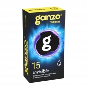 Супертонкие презервативы Ganzo Invisible - 15 шт. - Ganzo - купить с доставкой в Новошахтинске