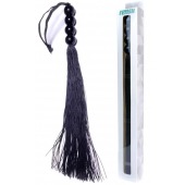 Черная силиконовая плеть - 37 см. - Boys of Toys - купить с доставкой в Новошахтинске