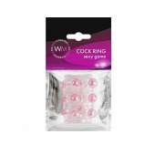 Прозрачная сквозная насадка на пенис с цветными шариками - Erowoman-Eroman - в Новошахтинске купить с доставкой