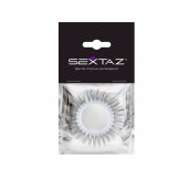 Круглое эрекционное кольцо с длинными «ресничками» - Sextaz - в Новошахтинске купить с доставкой