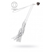 Белая кожаная плеть - 50 см. - Pecado - купить с доставкой в Новошахтинске