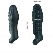 Серая силиконовая насадка на пенис с подхватом Manwan Ryzer - Manwan - в Новошахтинске купить с доставкой