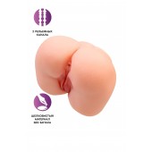 Реалистичный мастурбатор-попка с 2 любовными входами - No Name - в Новошахтинске купить с доставкой