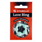 Цветное эрекционное кольцо с 5 бусинами Love Ring - Sitabella - в Новошахтинске купить с доставкой
