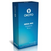 Презервативы OKOTO Mega Mix - 18 шт. - Sitabella - купить с доставкой в Новошахтинске