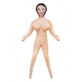 Телесная надувная секс-кукла с пышным бюстом - NMC - в Новошахтинске купить с доставкой