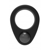 Черное эрекционное кольцо Cockring Single Weight - Dream Toys - в Новошахтинске купить с доставкой