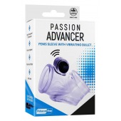 Прозрачная насадка на член Passion Advancer - NMC - в Новошахтинске купить с доставкой